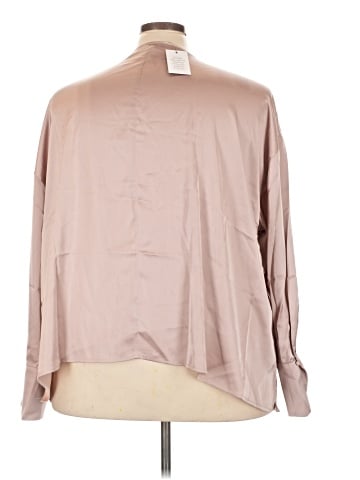 ELOQUII Long Sleeve Blouse (view 2)