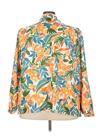 ELOQUII Long Sleeve Blouse (view 2)