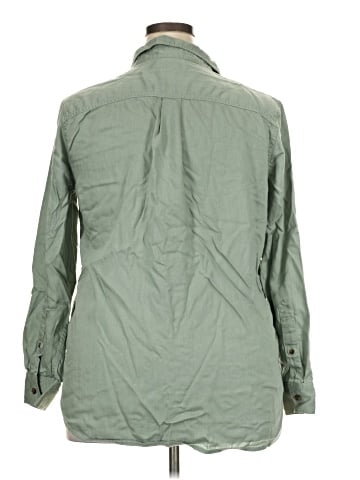Lands' End Long Sleeve Button-Down Shirt (view 2)