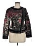Desigual 100% Polyester Graphic Black Jacket Size EU 40 / US 10 - photo 1