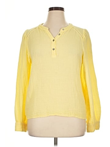 Michael Stars Long Sleeve Blouse (view 1)