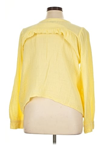 Michael Stars Long Sleeve Blouse (view 2)