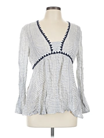 Floreat 3/4 Sleeve Blouse (view 1)