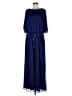MSK 100% Polyester Blue Jumpsuit Size L - photo 1
