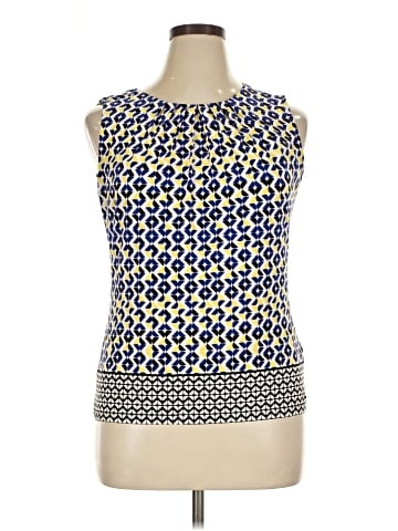 Calvin Klein Sleeveless Blouse (view 1)