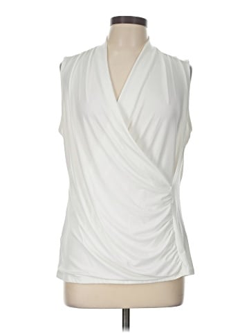 Anne Klein Sleeveless Blouse (view 1)