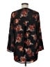Daniel Rainn 100% Polyester Floral Black 3/4 Sleeve Blouse Size M - photo 2