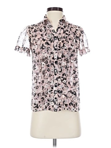 Kate Spade New York Short Sleeve Silk Top (view 1)
