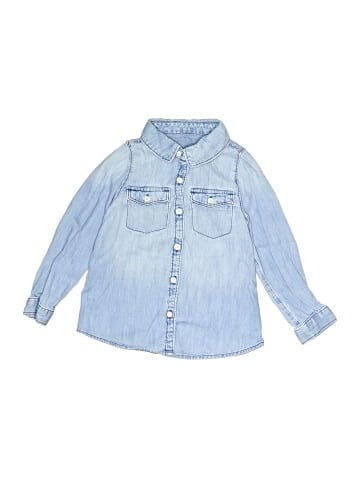 Gap Long Sleeve Button-Down Shirt (view 1)