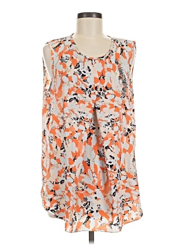 DKNYC Sleeveless Blouse (view 1)