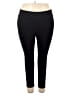 Roz & Ali Solid Black Active Pants Size 2X - photo 1