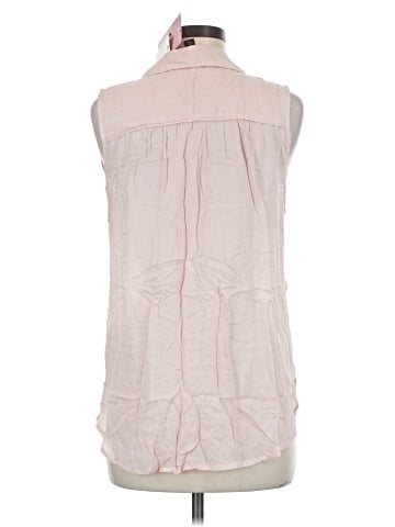 Lumiere Sleeveless Button-Down Shirt (view 2)