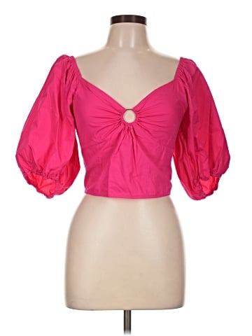 Love Notes 3/4 Sleeve Blouse (view 1)