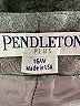 Pendleton 100% Wool Chevron-herringbone Gray Wool Pants Size 16 - photo 4