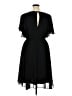 Torrid 100% Polyester Solid Black Cocktail Dress Size 1X Plus (1) - photo 2