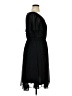 Torrid 100% Polyester Solid Black Cocktail Dress Size 1X Plus (1) - photo 4