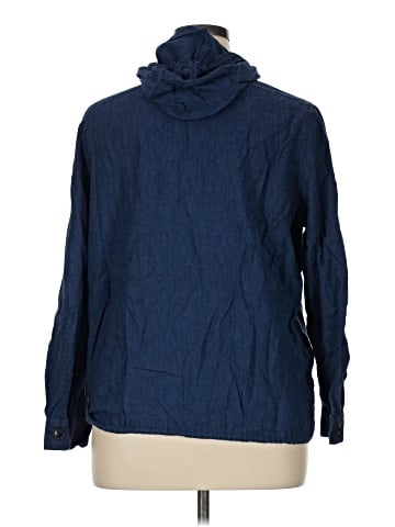Liz Claiborne Long Sleeve Button-Down Shirt (view 2)