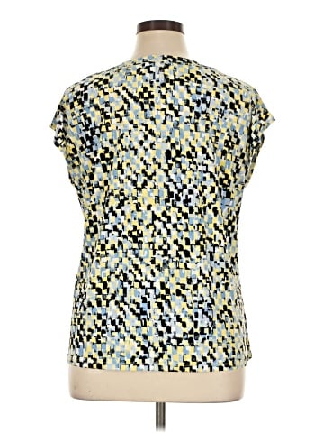 Anne Klein Short Sleeve Blouse (view 2)