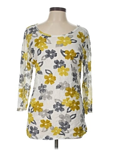 Comfy U.S.A. 3/4 Sleeve Top (view 1)