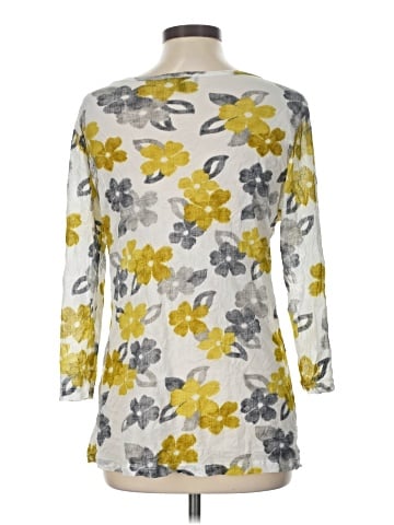 Comfy U.S.A. 3/4 Sleeve Top (view 2)