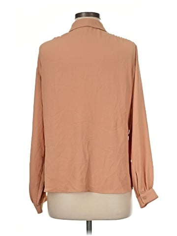 Topshop Long Sleeve Blouse (view 2)