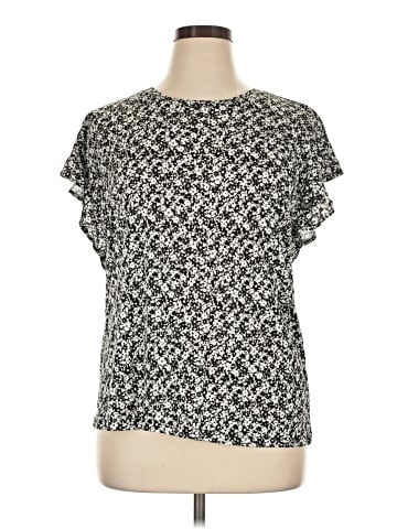 MICHAEL Michael Kors Short Sleeve Top (view 1)