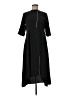 Assorted Brands 100% Polyester Black Casual Dress Size M - photo 1