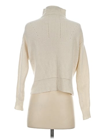 Aqua Cashmere Pullover Sweater (view 2)