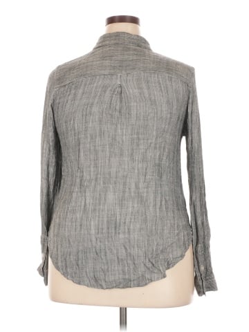 Blu Pepper Long Sleeve Button-Down Shirt (view 2)