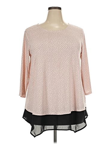 Adrianna Papell 3/4 Sleeve Blouse (view 1)