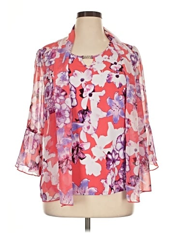 Liz McCoy 3/4 Sleeve Blouse (view 1)