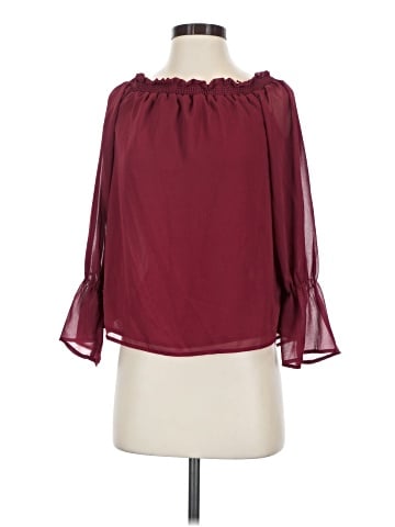 WAYF 3/4 Sleeve Blouse (view 1)