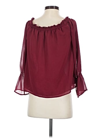 WAYF 3/4 Sleeve Blouse (view 2)