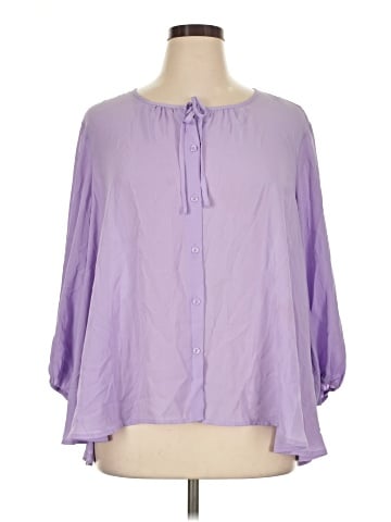 Style&Co 3/4 Sleeve Blouse (view 1)