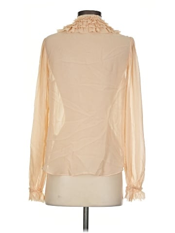 Ulla Johnson Long Sleeve Silk Top (view 2)