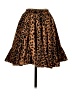 Assorted Brands Animal Print Brown Casual Skirt Size S - photo 1