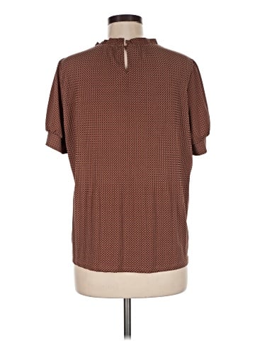 Adrianna Papell Short Sleeve Blouse (view 2)