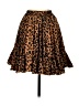 Assorted Brands Animal Print Brown Casual Skirt Size S - photo 2