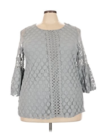 Alfani 3/4 Sleeve Blouse (view 1)