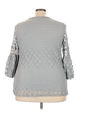 Alfani 3/4 Sleeve Blouse (view 2)