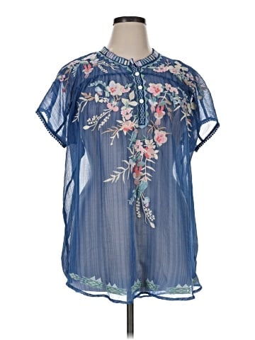 Adore Short Sleeve Blouse (view 1)