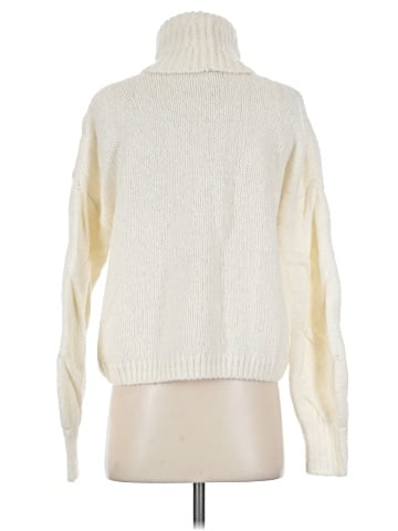 Madewell Somervell Modern Cable Turtleneck Sweater (view 2)