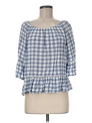 Democracy 3/4 Sleeve Blouse (view 1)