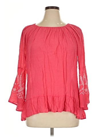 Counterparts 3/4 Sleeve Blouse (view 1)