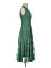 Max Studio Polka Dots Green Cocktail Dress Size XS - photo 4