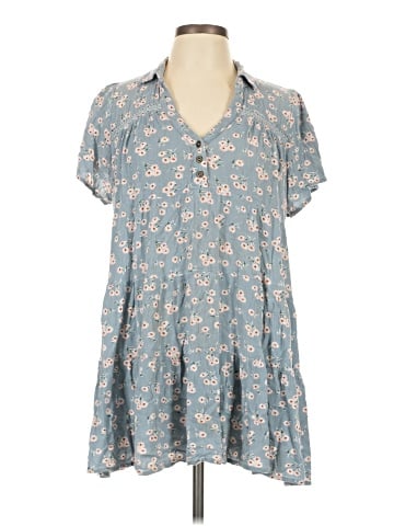 Umgee Short Sleeve Blouse (view 1)