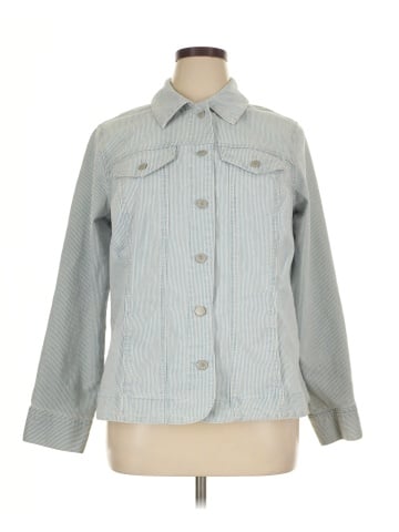 Charter Club 3/4 Sleeve Button-Down Shirt (view 1)
