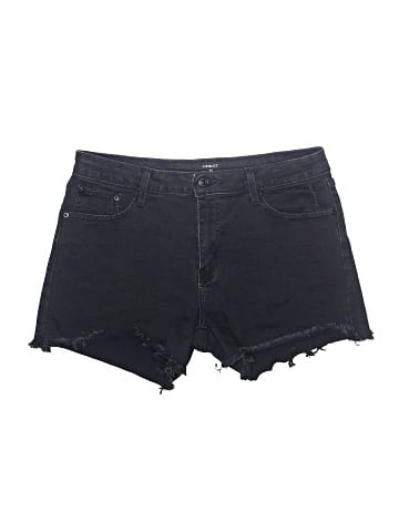 Just Black Denim Shorts (view 1)