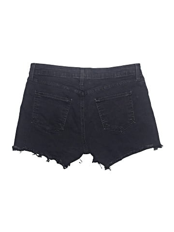 Just Black Denim Shorts (view 2)