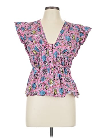 Derek Lam Short Sleeve Blouse (view 1)
